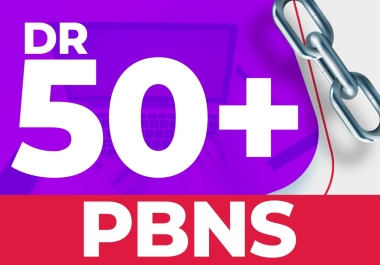 Create 500 Network DR50+ Home Page Aged PBNs Backlinks - Improve Site Metrics With Ranking