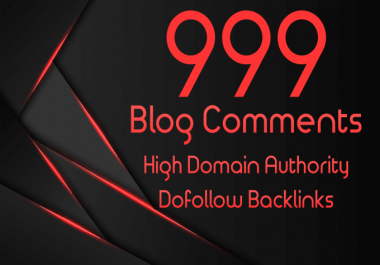 Sarower Manually Create 999 High Quality Dofollow Blog Comments High Authority