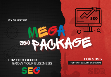 MEGA SEO PACKAGE - ULTIMATE BACKLINKS