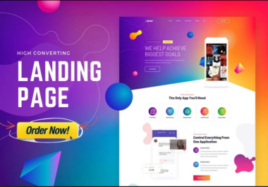 Design & Develop Premium WordPress Landing Page with Custom Contact Form