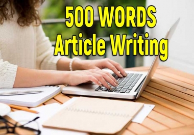 Write a 500 words unique article or blog post on any topic