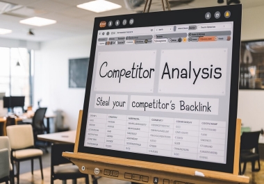 In-Depth Competitor Analysis with Detailed Metrics