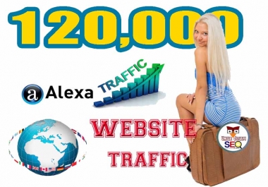 5000 Non Stop Organic Web traffic- Targeted Keyword- Boost Google Rank