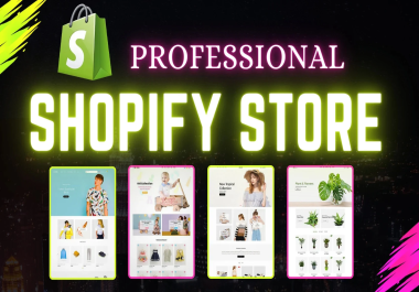 I will build duplicate or redesign professional shopify store