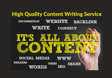 4 High-Quality Blog Post Every Week with Low Competition Keywords