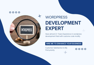 Professional WordPress Website Design,  Setup,  and Optimization Service