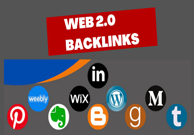 Diversified 100 Foundation WEB 2.0 High DA Backlinks SEO Link building