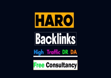 Confirmed haro backlinks on high authority sites