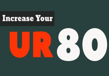 increase your site UR 80 With 75 UR Guaranteed By Ahref Using Pure PBNs Links in 7 days