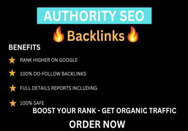 I will boost your website authority with high quality authority backlinks