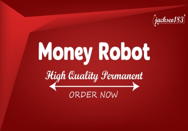 build powerful dofollow link 300 using money robot