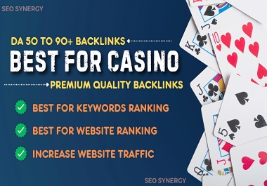 The Best Casino Backlinks pack Boost Rankings & Traffic