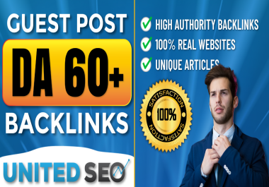 write and publish guest post on 20 DA 60+ website