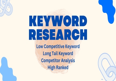 On-SIte SEO Keyword Research & SEO-Optimized On-page Best Keyword Research