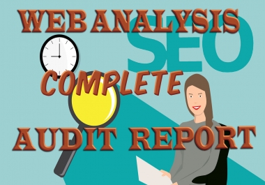 I will provide complete Website Audit + SEO Score Research