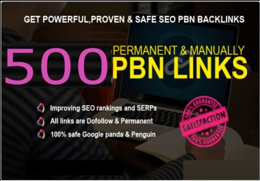 GET 500+ PREMIUM BAcklink with high DA/PA/CF/TF in your webpage with Unique website