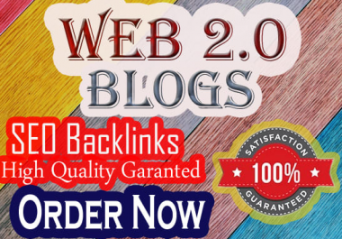 I will create 50 super web 2.0 backlinks buffer blogs