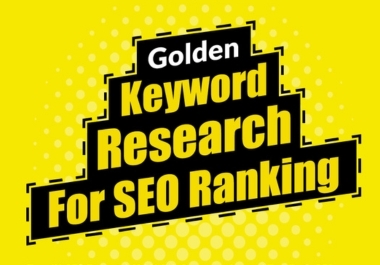 I will do best SEO keyword research and competitor analysis for website Top rankings