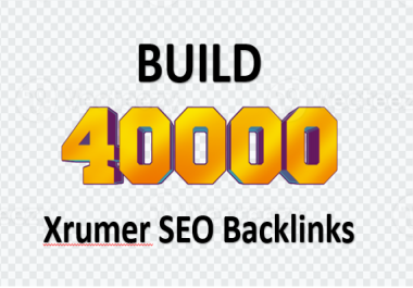 Create 40,000 Xrumer Backlinks for professional SEO