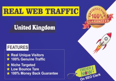 30000+ UK TARGETED Organic Website Visitors for 15 days