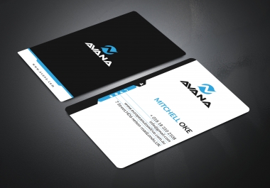 I will design professional minimal luxury business card for your business