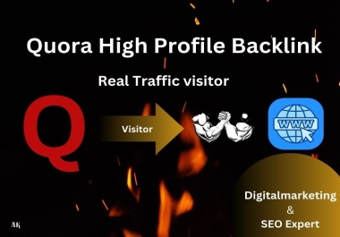 Promote Your business on 12 High Quality Quora Answer backlinks