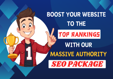 Ultimate Rank Booster On Google with Massive Authority Best SEO Backlinks for your website