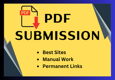 25 best quality pdf submission backlinks with high DA