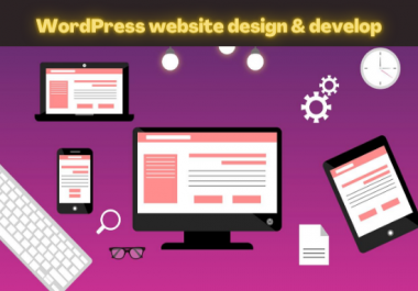 I will create wordpress website or blog