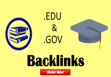 Create 10 Edu Gov english premium high da Backlinks