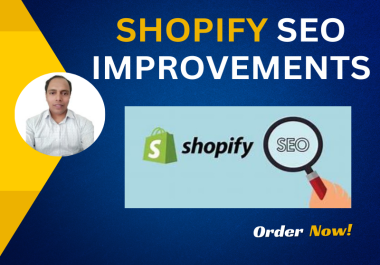 I will optimize the On page SEO for your Shopify website