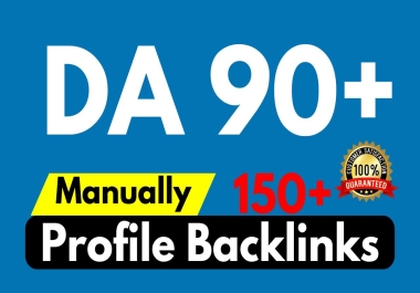 Create 150+ High Quality Profile Backlinks with brand logo & SEO link building