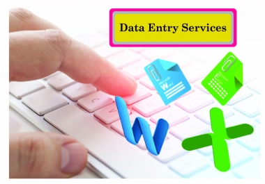 I am professional in data entry worker