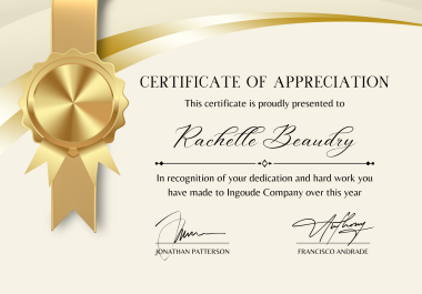 Your Achievements,  Your Style Custom Certificate Designs