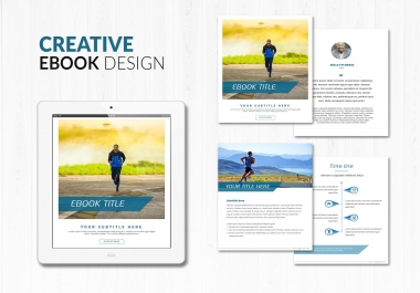 I will design an awesome PDF ebook bonus free editable file