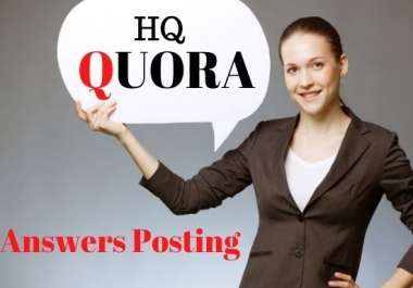 Provide 10 HQ quora answers with Backlinks