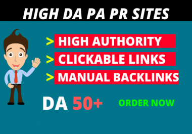 I will build 200 high da profile backlinks manually