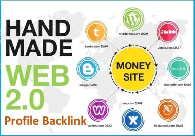 Create 150 Super High TF CF DA PA Profile Backlinks