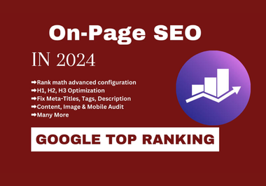 I will do perfect rank math on page SEO for website optimization