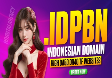 I will provide 50 high DA/DR 50 Indo Contextual Homepage dofollow. id Backlinks