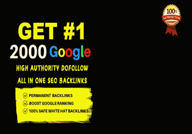 2000 Do-follow Contextual SEO Backlinks Package Real Ranking Solution-All In One SEO