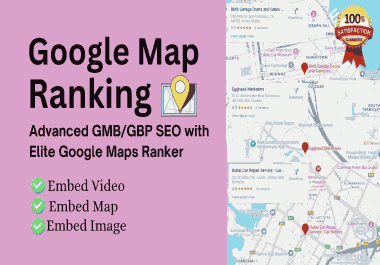 1500 Advanced GMB/GBP Local SEO with Elite Google Maps Ranker Backlinks