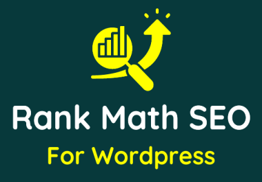 I will do rank math SEO for higher ranking