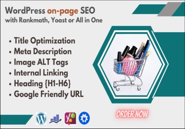 Boost Your 10pages WordPress Rankings with Expert On-Page SEO RankMath,  Yoast,  or All in One