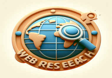 I will do Web Research for you