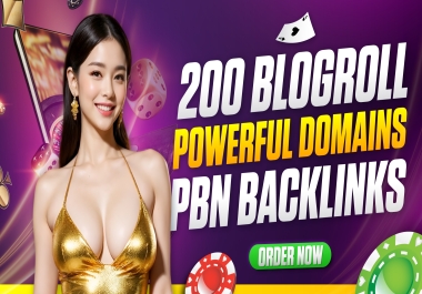 Get Powerful 200 Homepage SIDEBAR & FOOTER & BLOG ROLL DA 50 Plus Dofollow PBN