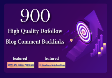 I will Create 900 Manually Done Blog comment Backlinks SEO