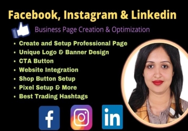 I will create unique social media business pages,  shop and grow your community..