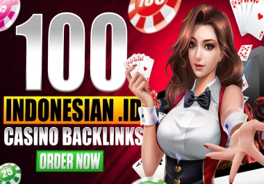 100 High-Quality Pure Indonesian. ID websites dofollow Backlinks for Google Ranking