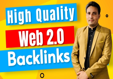 i will do 50 Web 2.0 Contextual High DA DR Backlinks for Google Ranking